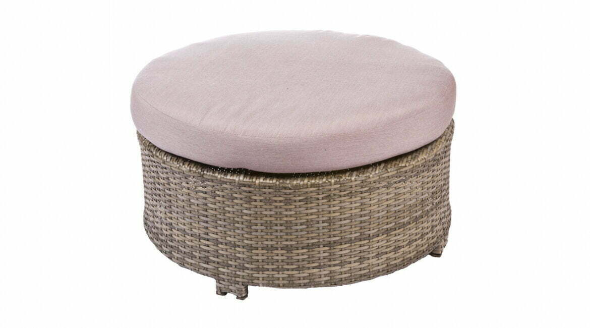 round ottoman