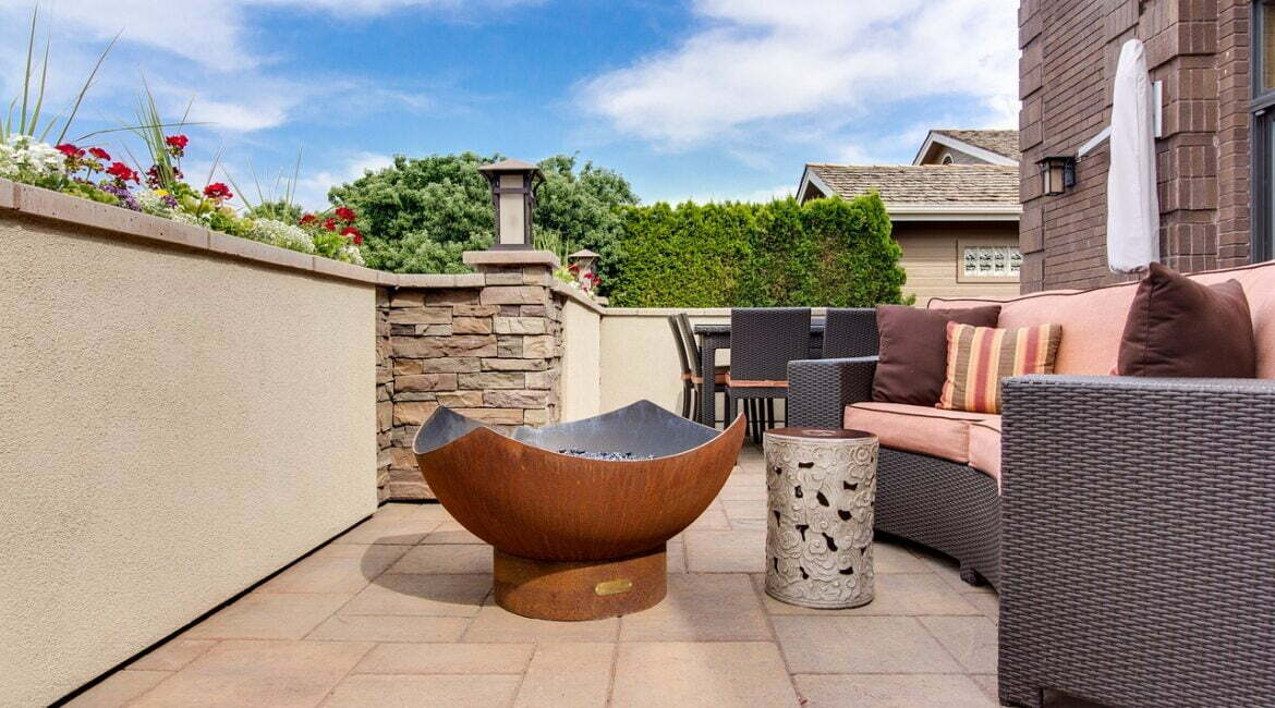 arranging your patio