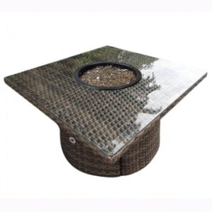 Bonita Collection - 42" Square Java Fire Table (avail in 2 colors)