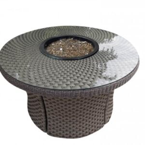 Bonita Collection - 42" Round Java FIre Table (avail in 2 colors)