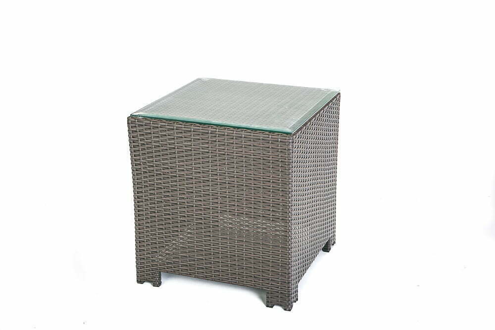 Bonita Collection Square End Table in Java 21" x 21" x 21"