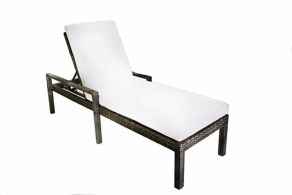 Bonita Collection- Oak Chaise Lounge 30" x 80" x 21"