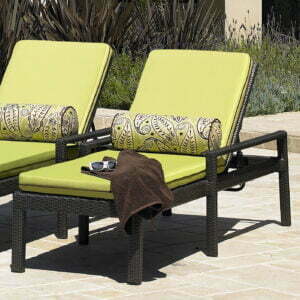 Bonita Collection - Chaise Lounge in Java 30" x 80" x 21"