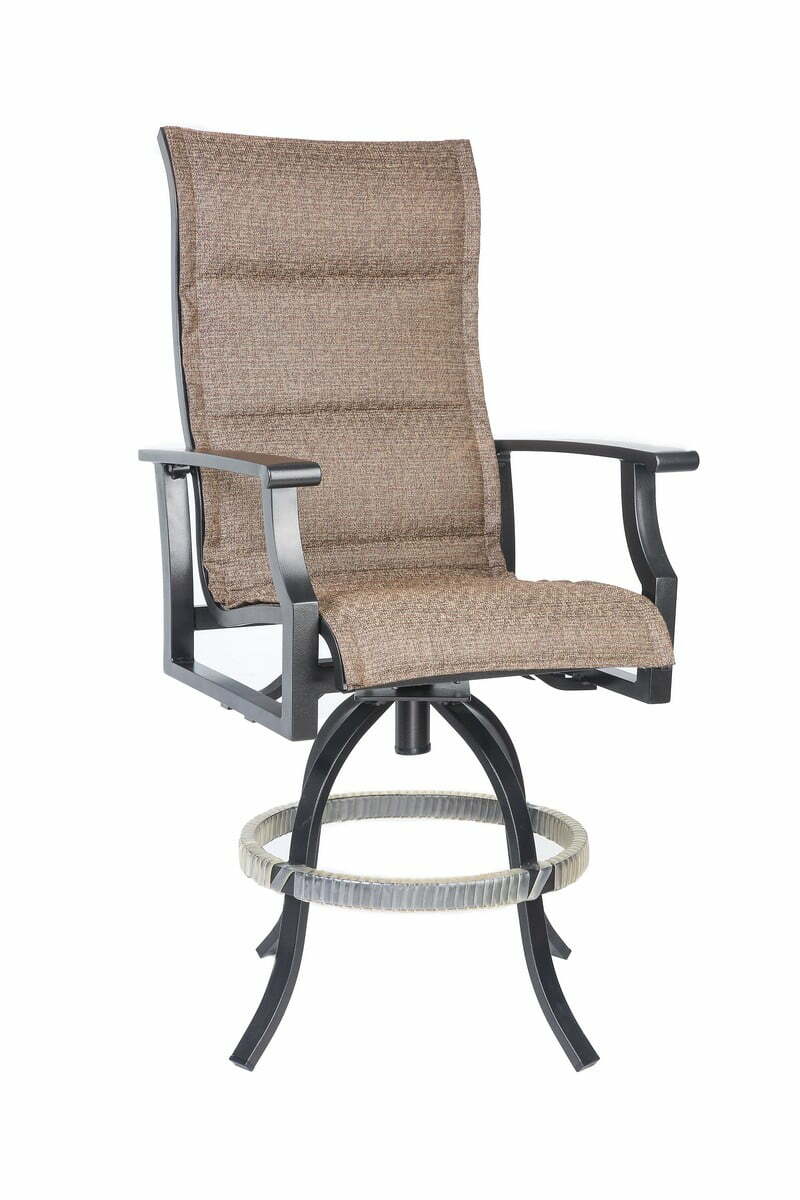 Newport Wicker Sling Dining Chair 26" x 32" x 42"