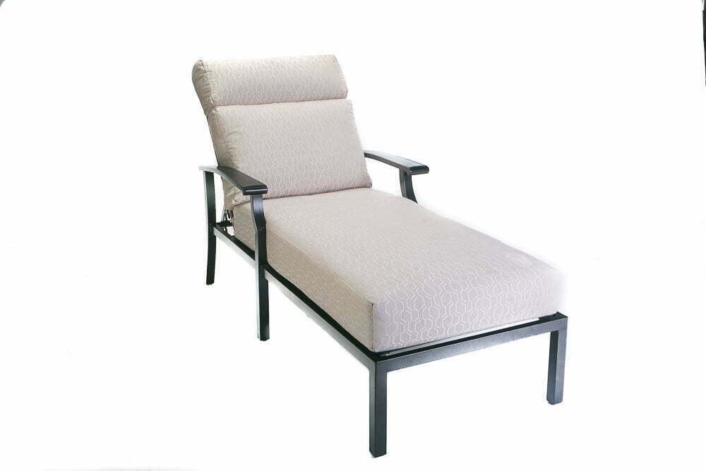 Newport Cushion Single Chaise Lounge 31" x 84" x 36"
