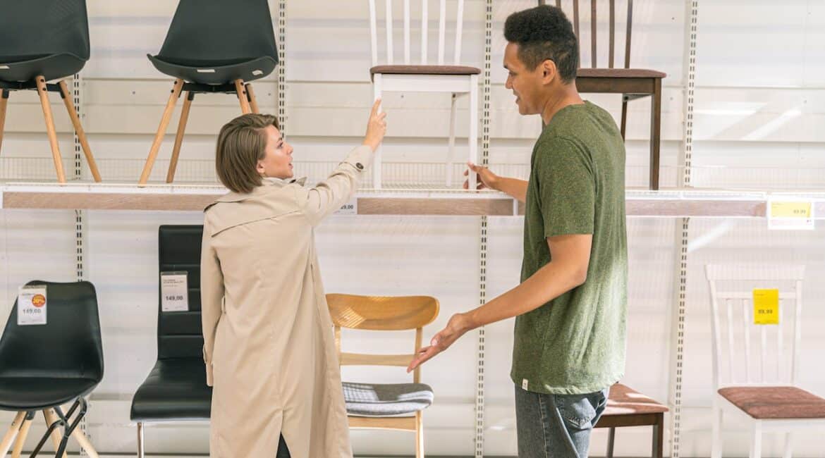 buying furniture