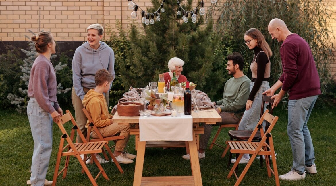 backyard party