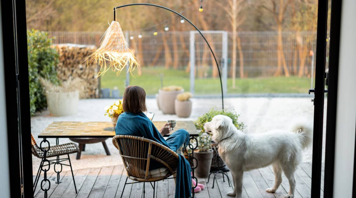 pet-friendly patio
