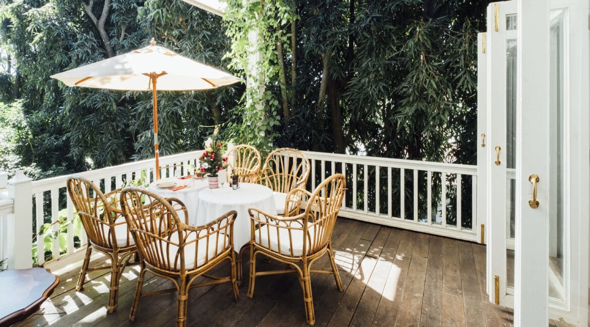 small patio