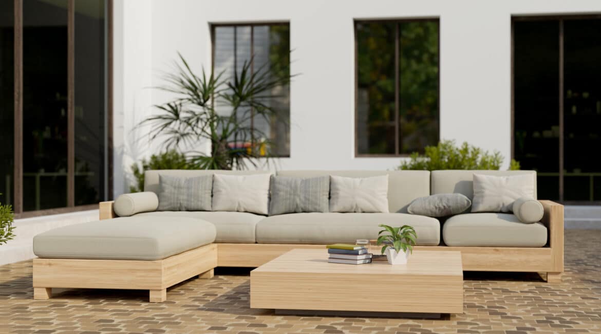 Sectionals for Versatile Outdoor