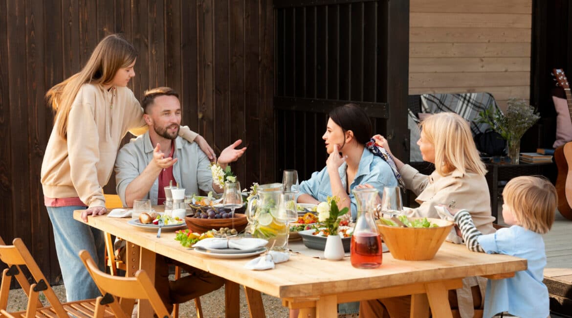multi-functional outdoor dining