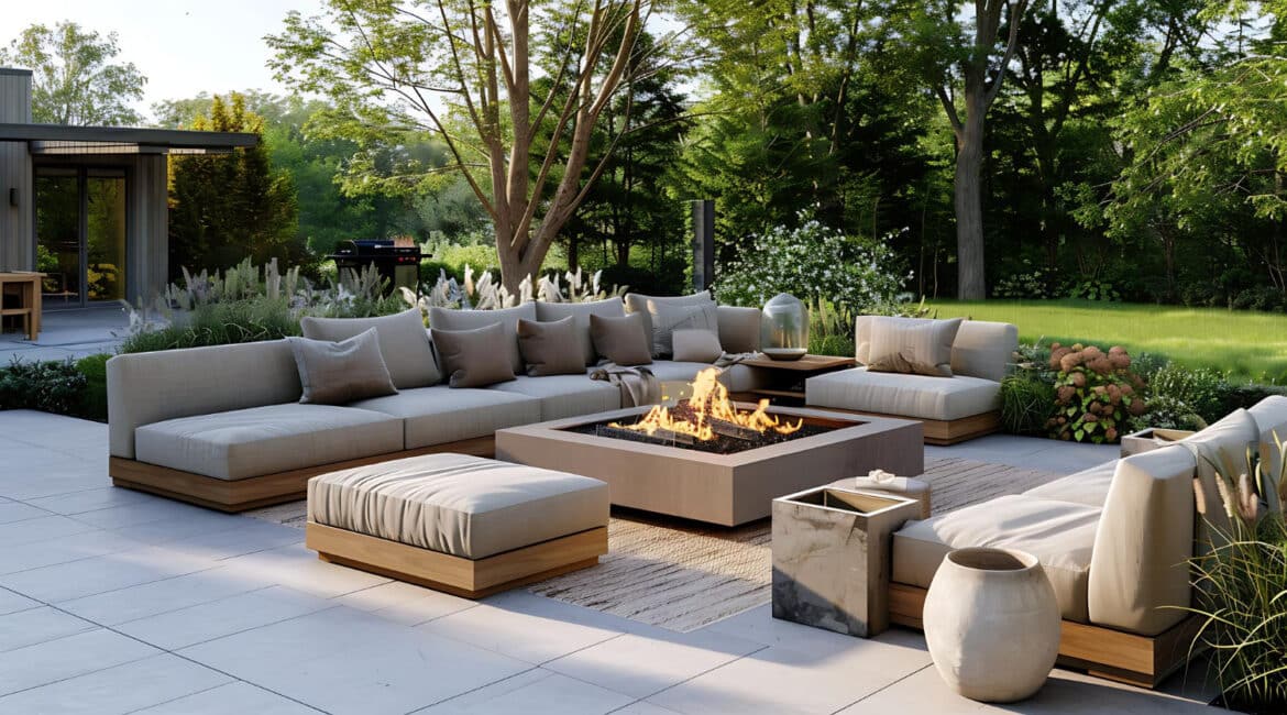 outdoor space sectionals