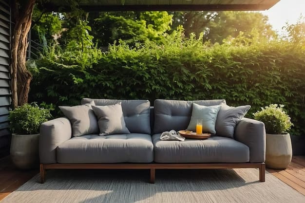 Outdoor Nook with Loveseats