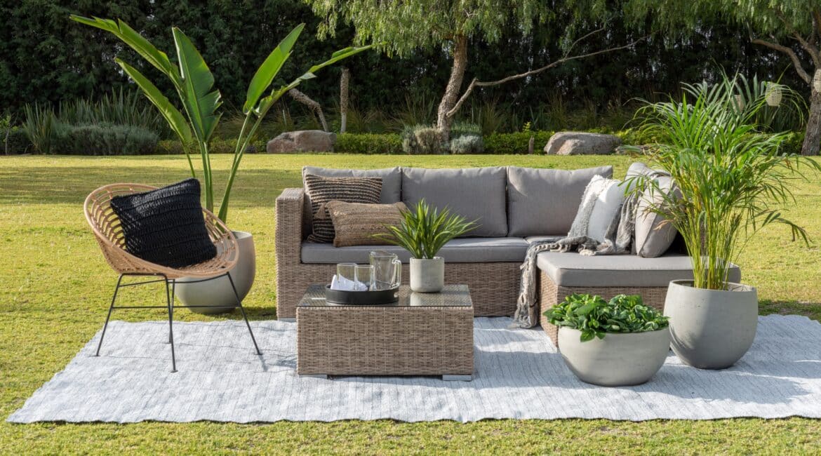 oasis,yard,cozy,spacious,couch,decorated,arrangement,view,furniture,inviting,natural,relaxation,picnic,lush,retreat,contemporary,carpet,armchairs,pillows,style,airy,cushions,summer,patio,rustic,modern,decor,grass,plants,design,living room,hotel,backyard,sectional,leisure,harmonic,rest,green,nature,restaurant,comfort,seating,outdoor,stylish,outdoors,luxury,garden,fresh,serene,landscape;