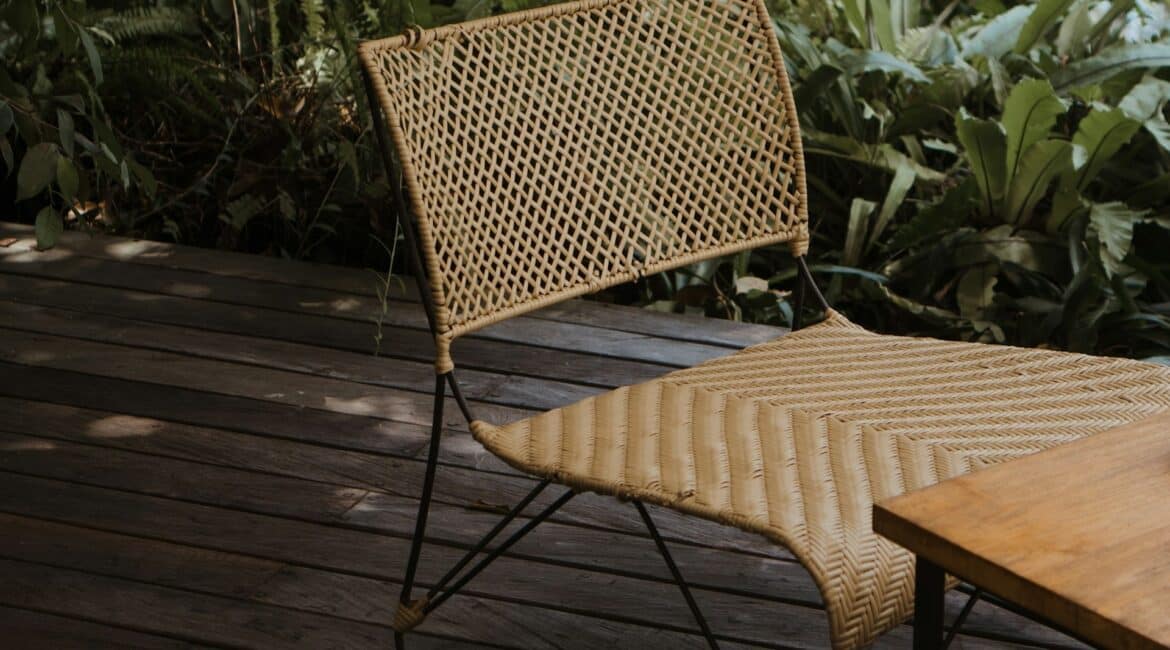 outdoor wicker furniture