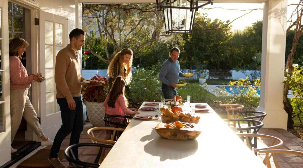 outdoor dining set