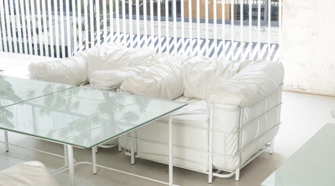 PVC patio set