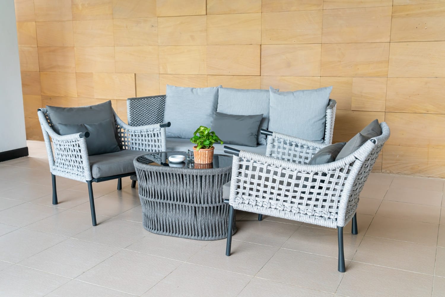 Factory Direct Patio Furniture Better Deal setup for Florida outdoor living