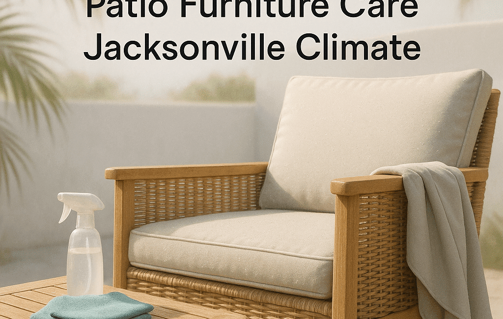How to Maintain Patio Furniture in Jacksonville’s Climate