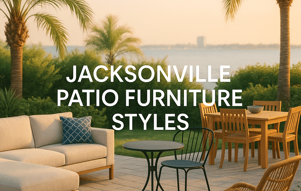 Popular Patio Furniture Styles for Jacksonville Outdoor Spaces