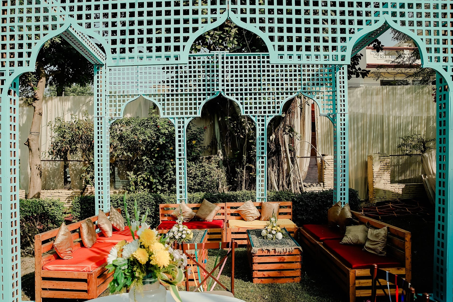 outdoor patio furniture in Clearwater FL styled patio setting