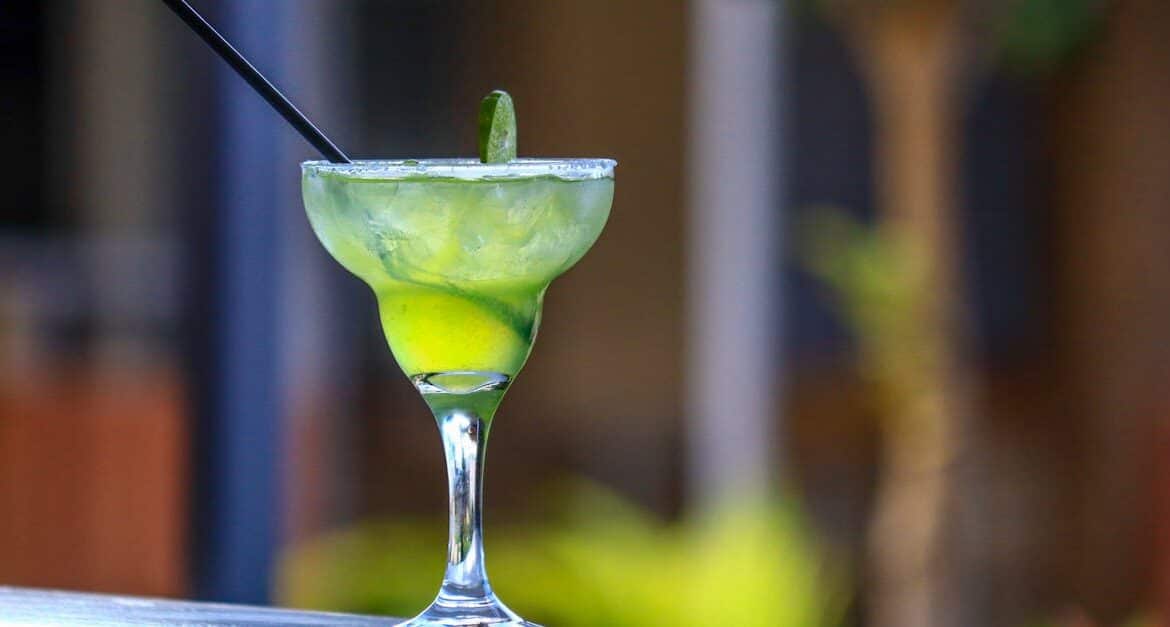Backyard margarita bar setup florida